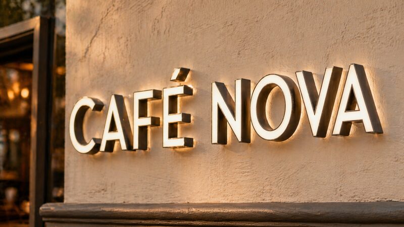 Letras corpóreas en acrílico — 800×450